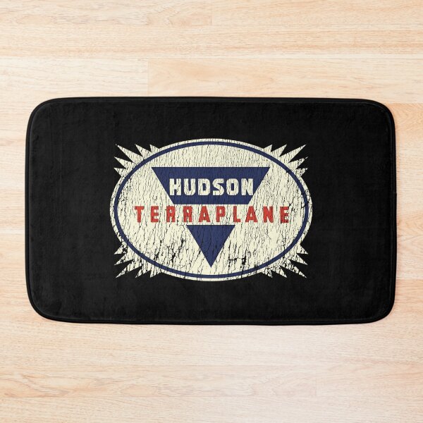 Item preview, Hudson Terraplane emblem 1932-1938 - aged, shop worn, midnight oil print designed and sold by retropetrol.