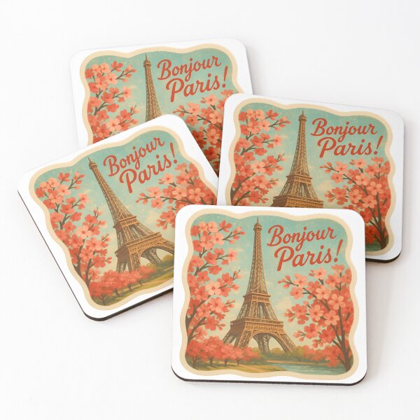 Item preview, Bonjour Paris designed and sold by LoveLabDesign.