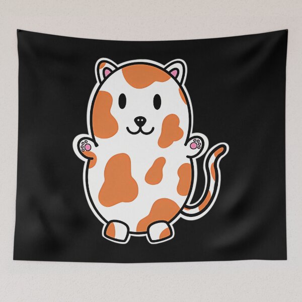 Item preview, Simple Cute Cat Cartoon  designed and sold by HaneyFashion.