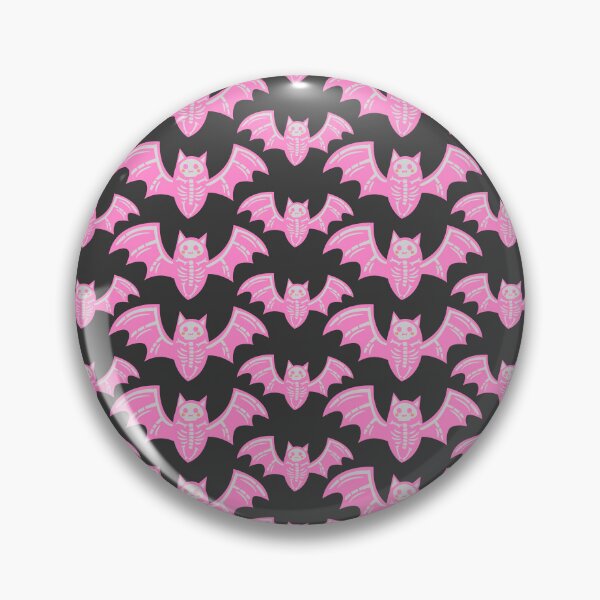 Item preview, Blushing Skeletal Bats - Halloween - [2021 Collection] JT030 designed and sold by bewitched_closet.