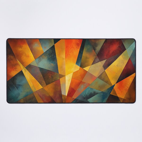 Item preview, 066 Vibrant Geometric Symphony designed and sold by nikoart001.