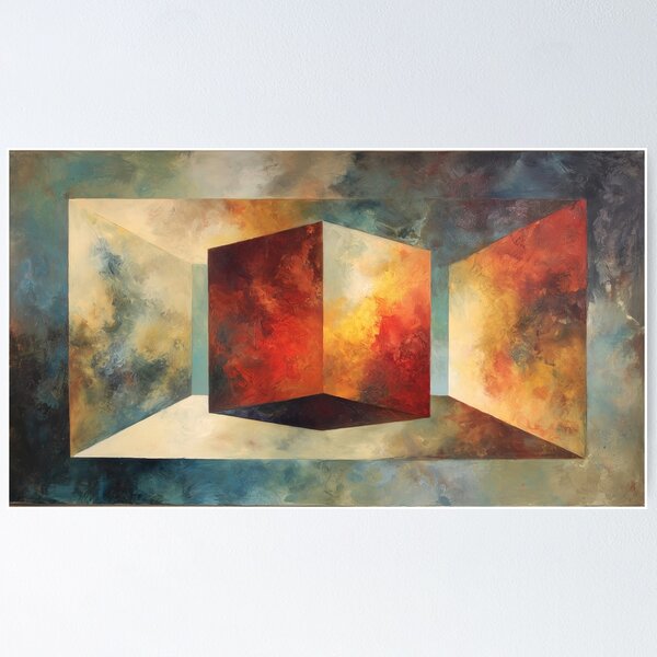Item preview, 067 Geometric Chambers of Radiant Light designed and sold by nikoart001.