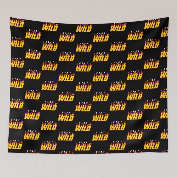 Item preview, Stay Wild Merch Ben Azelart Fire T-Shirt designed and sold by LynseyRevolorio.