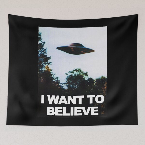 Item preview, I Want To Believe UFO UFO designed and sold by LamCamp.
