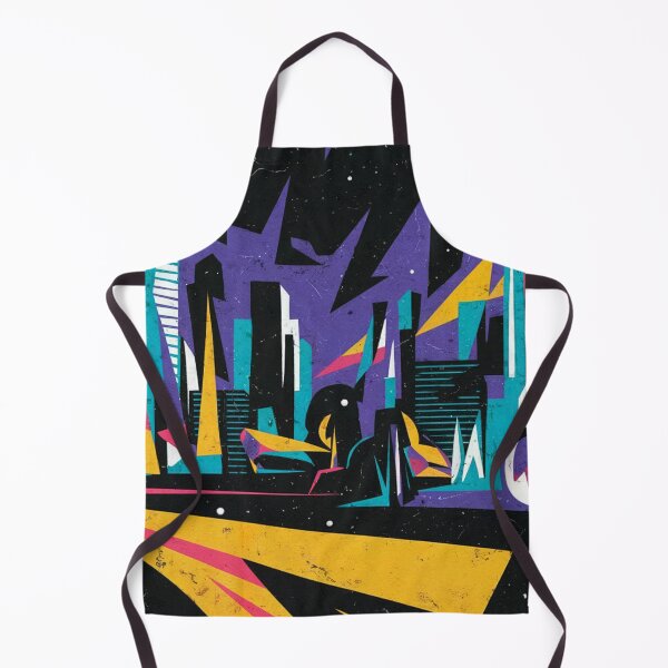 Item preview, Colorful City Abstract Wall Art – Vibrant Urban Canvas Print designed and sold by jazzyfunky.