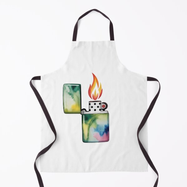 Item preview, Watercolor Burning Lighter designed and sold by ArtQueen777.