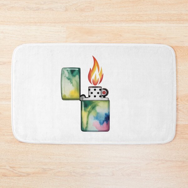 Item preview, Watercolor Burning Lighter designed and sold by ArtQueen777.
