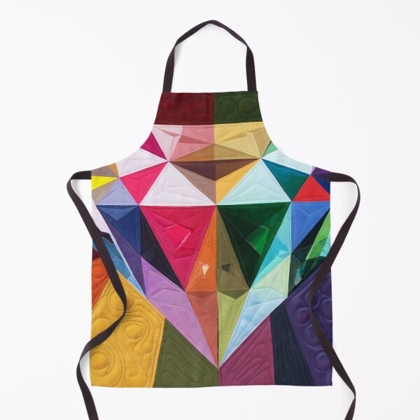 Item preview, Geometric Diamond Abstract Wall Art – Colorful Gem Canvas Print designed and sold by jazzyfunky.