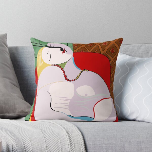 Picasso's Dream Throw Pillow
