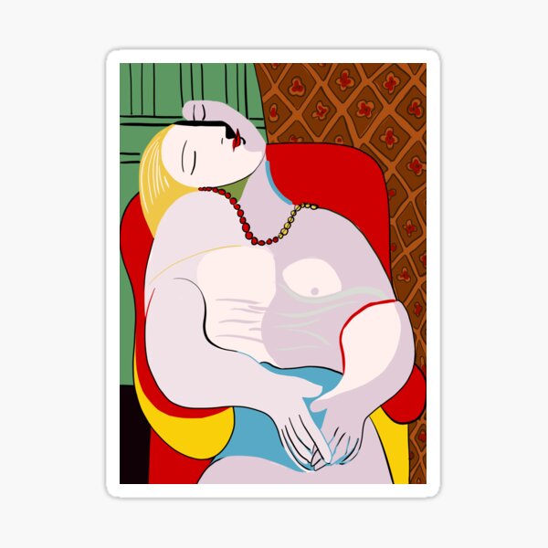 Picasso's Dream Sticker