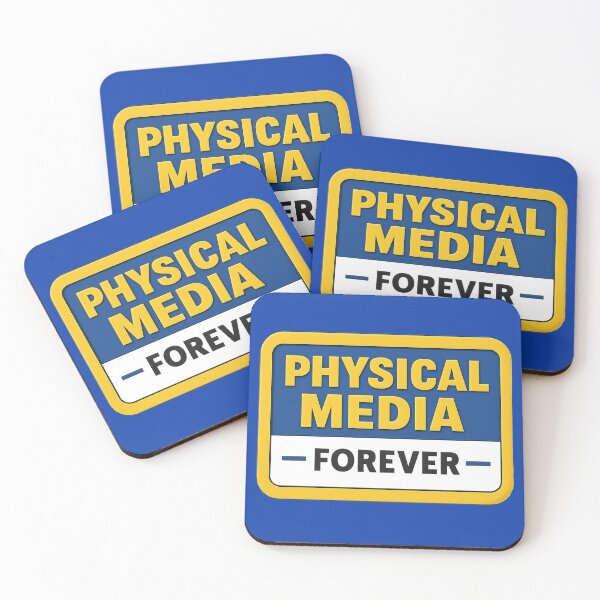 Item preview, Physical Media Forever – HD Remastered Retro Design designed and sold by Rare Plus Apparel!.