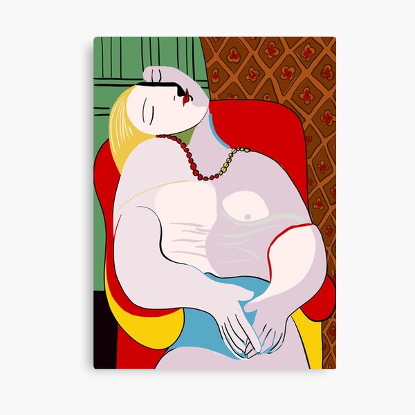 Picasso's Dream Canvas Print