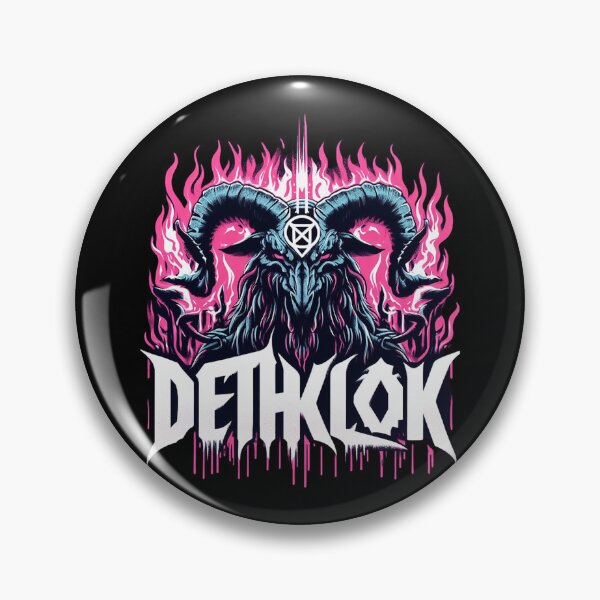 Item preview, Dethklok The Purple Lucifer Goat designed and sold by brinfrancis6185.