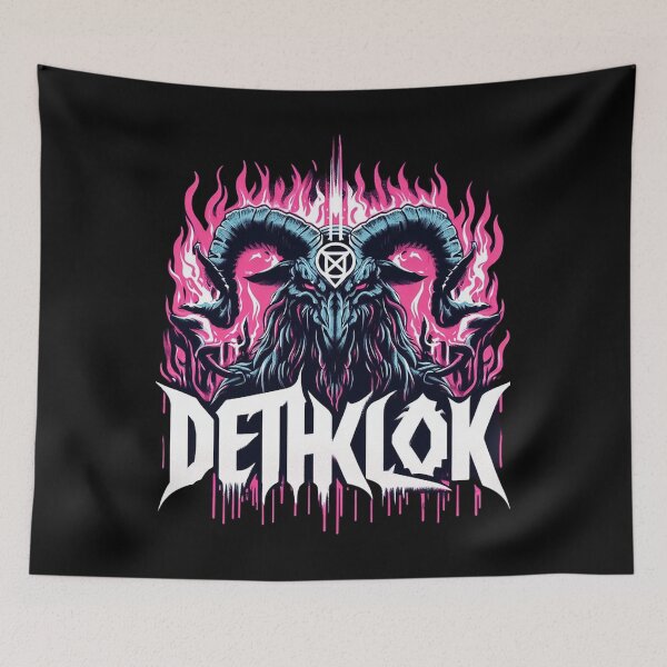 Item preview, Dethklok The Purple Lucifer Goat designed and sold by brinfrancis6185.