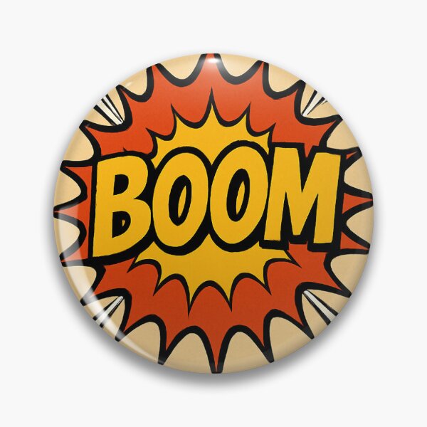 Item preview, Comic Style Explosion BOOM – Pop Art Design designed and sold by MalickaArt.