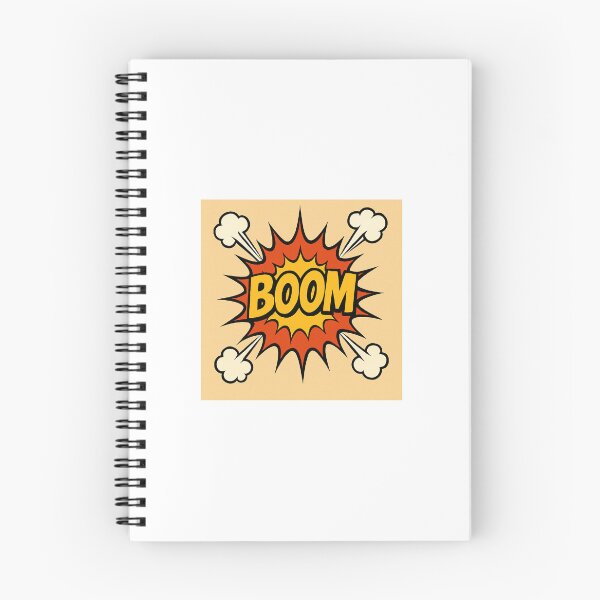Item preview, Comic Style Explosion BOOM – Pop Art Design designed and sold by MalickaArt.