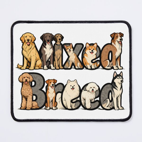 Item preview, Mixed Breed with Mixed Breed designed and sold by forget45studio.
