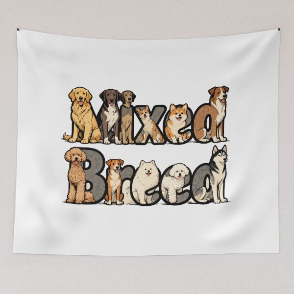 Item preview, Mixed Breed with Mixed Breed designed and sold by forget45studio.
