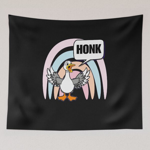 Item preview, HONK SAYS THE GOOSE designed and sold by aledfychan.