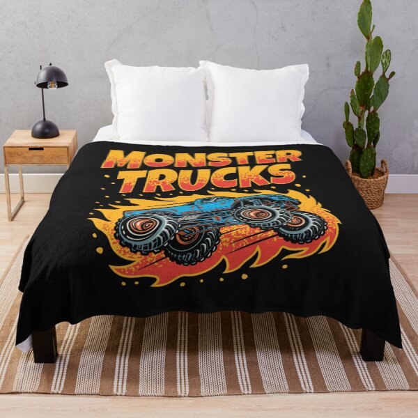 Item preview, Monster Trucks Retro Truck Racing Men Boys Vintage designed and sold by TrantowDangelo.