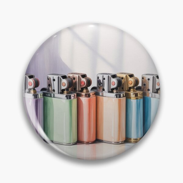 Item preview, Watercolor Colorful Lighters designed and sold by ArtQueen777.