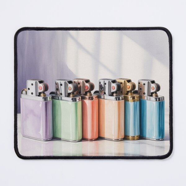 Item preview, Watercolor Colorful Lighters designed and sold by ArtQueen777.