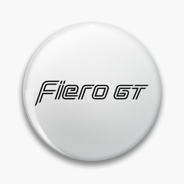 Item preview, Pontiac Fiero GT script 1984-1988 - black print designed and sold by retropetrol.