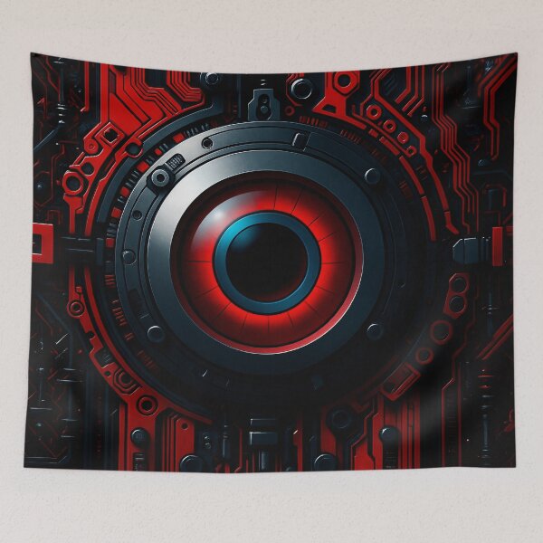 Item preview, Cybernetic Eye designed and sold by Kaleidoscope Print.