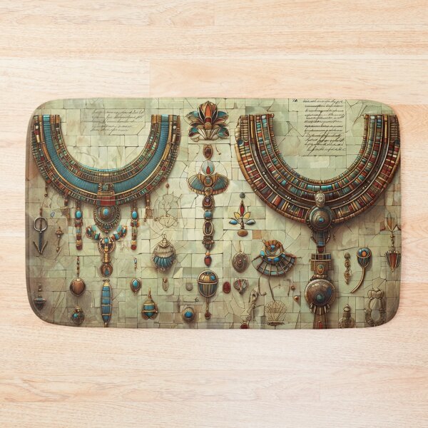 Item preview, Vintage Illustration - Ancient Egyptian Jewelry designed and sold by Antik by Schulz.
