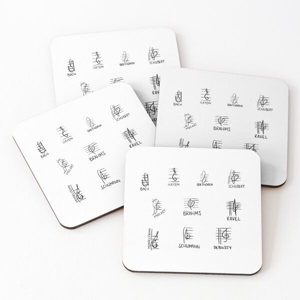Item preview, Composer Treble Clefs designed and sold by noukkasuperkc.