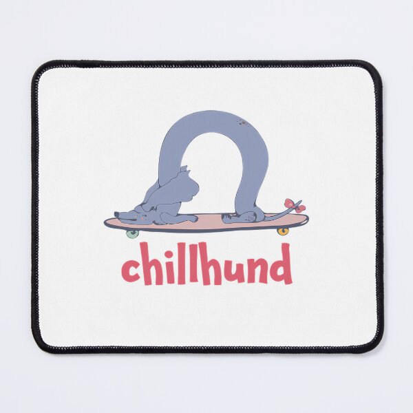 Item preview, Relaxed Dog On A Skateboard designed and sold by GreenmeemM.