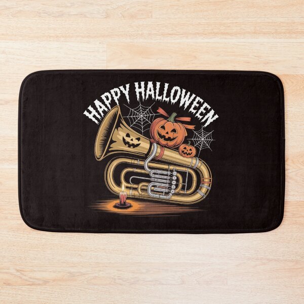 Item preview, Happy Halloween with tuba designed and sold by Agu210.