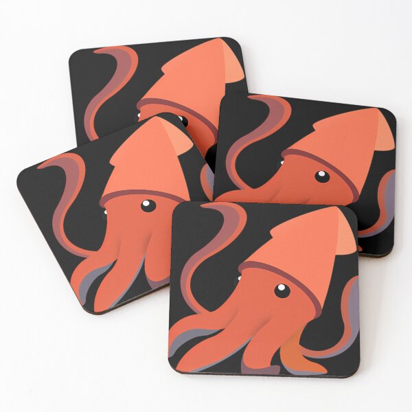Item preview,  Orange Cartoon Squid designed and sold by BlossomsAdama.