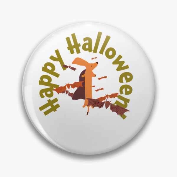 Item preview, Dachshund Dog And Halloween designed and sold by GreenmeemM.