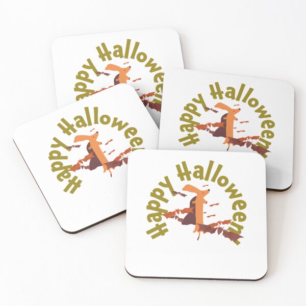 Item preview, Dachshund Dog And Halloween designed and sold by GreenmeemM.