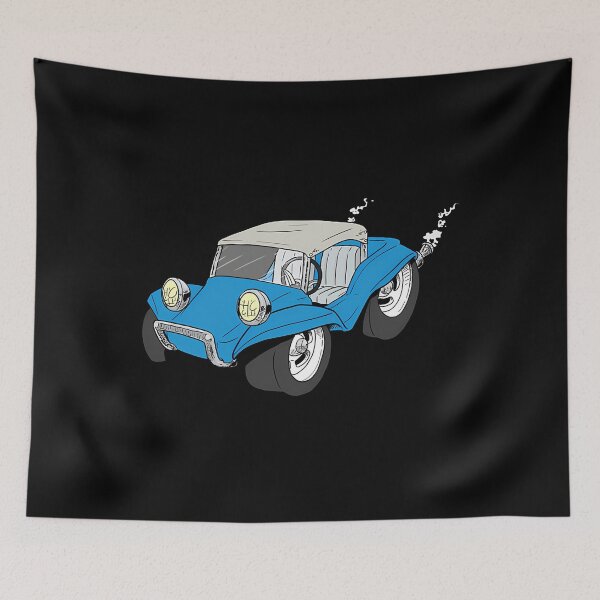 Item preview, Little Blue Dune Buggy designed and sold by BlossomsAdama.