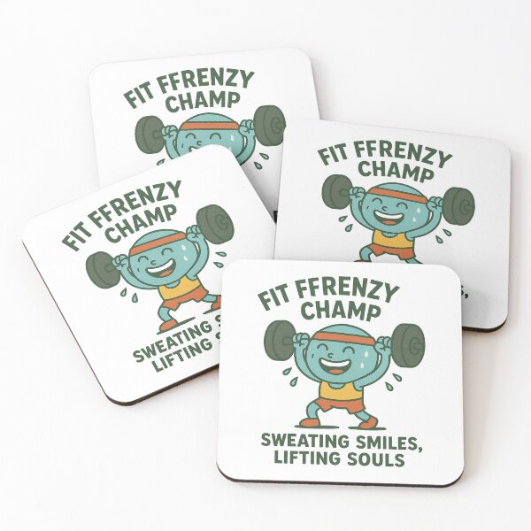 Item preview, Fit Frenzy Champ: Sweating Smiles, Lifting Souls designed and sold by Moyeri.