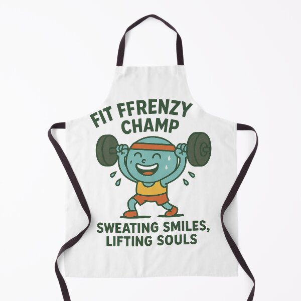 Item preview, Fit Frenzy Champ: Sweating Smiles, Lifting Souls designed and sold by Moyeri.