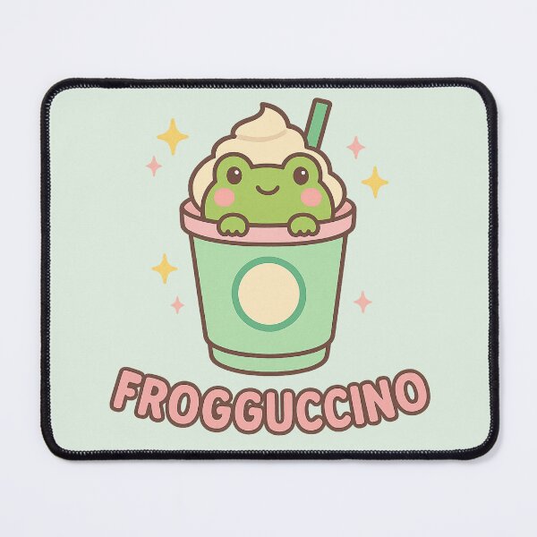 Item preview, Frogguccino – Cute Frog in Pastel Coffee Cup designed and sold by wwshd.