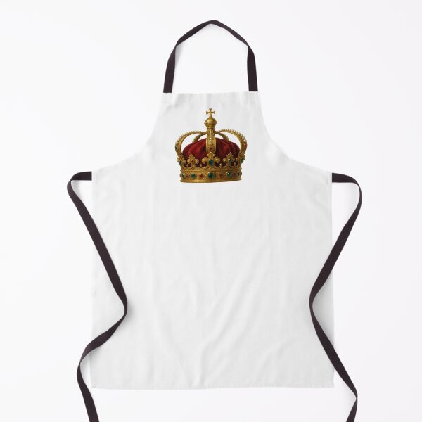 Item preview, Historically Realistic Royal Crown in Gold and Velvet designed and sold by LineArtNordic.