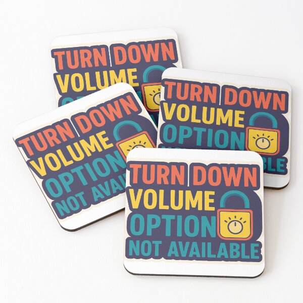 Item preview, Turn down volume option that's not available! designed and sold by Gnfree.