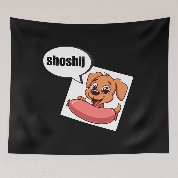 Item preview, A puppy with a sausage designed and sold by aledfychan.