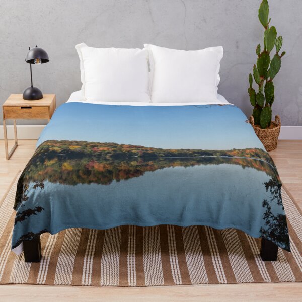 Item preview, Framing a Peaceful Autumn Lake designed and sold by Georgia Mizuleva.