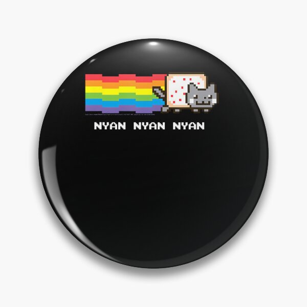 Item preview, Nyan Nyan Nyan Rainbow Funny Internet Meme designed and sold by SalkeldAleene.