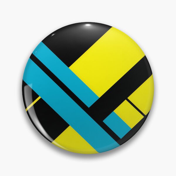 Item preview, Yellow and Cyan X Geometry designed and sold by Moisky Art.