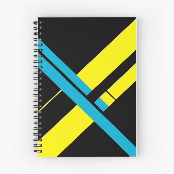 Item preview, Yellow and Cyan X Geometry designed and sold by Moisky Art.