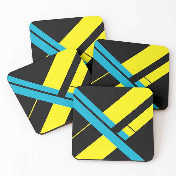 Item preview, Yellow and Cyan X Geometry designed and sold by Moisky Art.