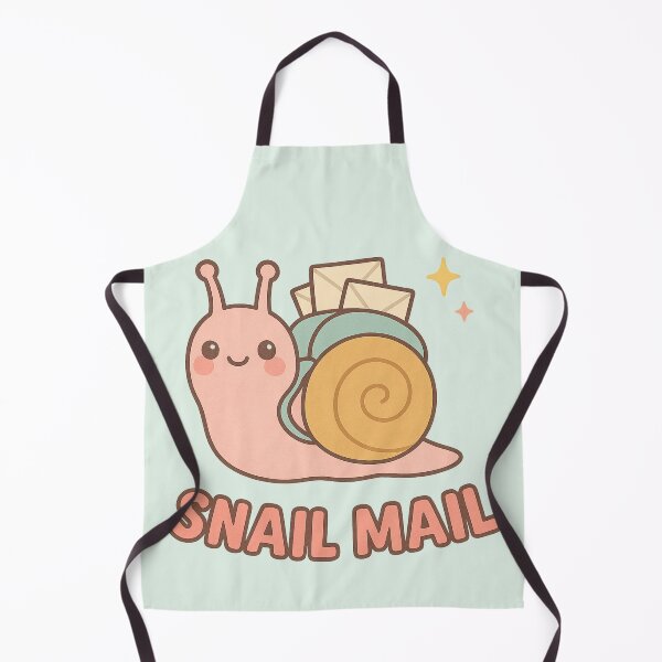 Item preview, Snail Mail – Cute Kawaii Snail with Letters designed and sold by wwshd.