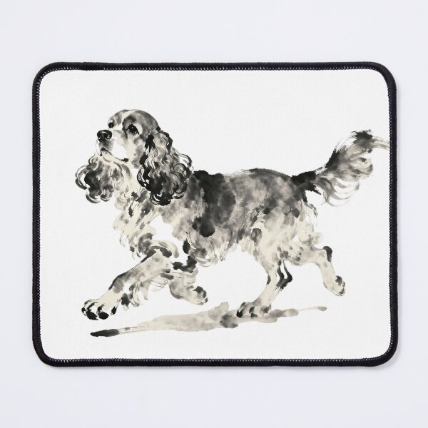 Item preview, Ink Drawing Art for Cocker Spaniel designed and sold by forget45studio.