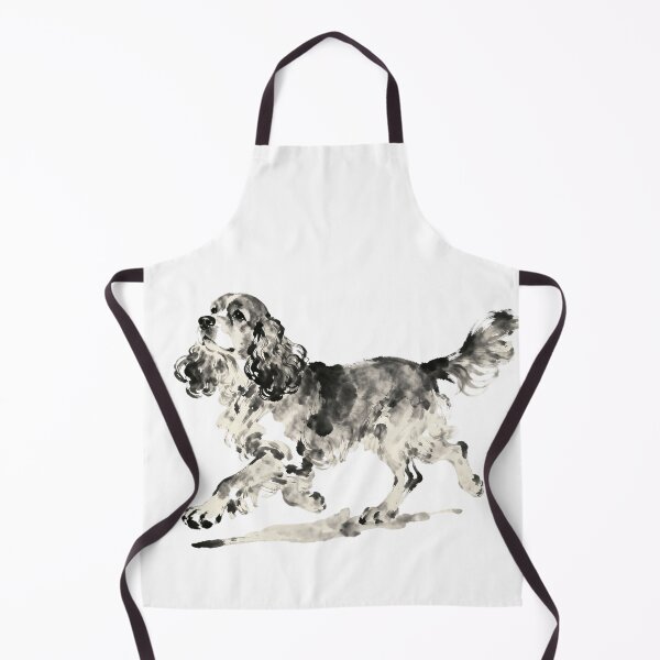 Item preview, Ink Drawing Art for Cocker Spaniel designed and sold by forget45studio.